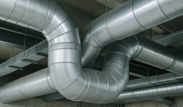 Metal air ducts from Air Conditioning Repair Houston in Houston, TX - commercial ac repair houston